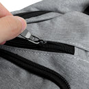 Men USB Charging Shoulder Chest Bag Sling Backpack Waterproof Sports Travel Pouch