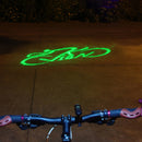 XANES XL23 Bicycle Laser Bike Cycling Warning Signal Light USB Xiaomi Electric Scooter Motorcycle