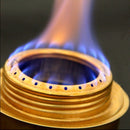 Camping Picnic Brass Spirit Alcohol Cooking Stove Combustor Portable Picnic BBQ Burner Furnace