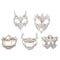 Halloween Resin Mask Animal Theme Party Face Skull Mask Costume Cosplay Party