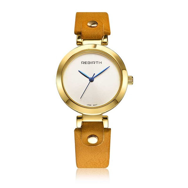 REBIRTH RE024 Simple Style Women Wrist Watch Elegant Design Quartz Watches