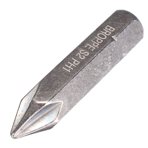 BROPPE 3pcs Cross Impact Screwdriver Bits 8mm Hex Shank 36mm Cross-Screwdriver Bits Set