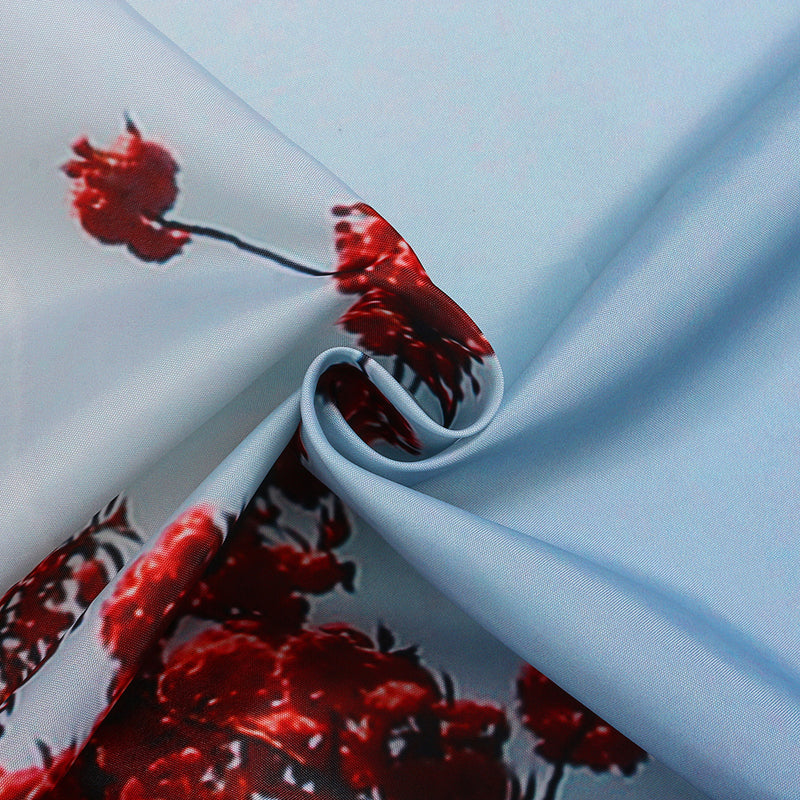 180X180CM Eiffel Tower Waterproof Polyester Shower Curtain Bathroom Bathe Cloth