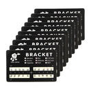 10Pcs Mini Dental Orthodontics Brackets Braces Roth.022 Hooks 3-4-5 Dental Tools