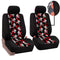 Universal Car Auto Seat Covers Front Back Seat Protectors Full Set Cover Skull Style For Cars Trucks Vans SUV