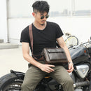 Men Leather Shoulder Bag Outdoor Travel Cross Body Messenger Handbag