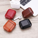 PU Leather Shockproof Earphone Protective Case For Apple AirPods 2016 & 2018