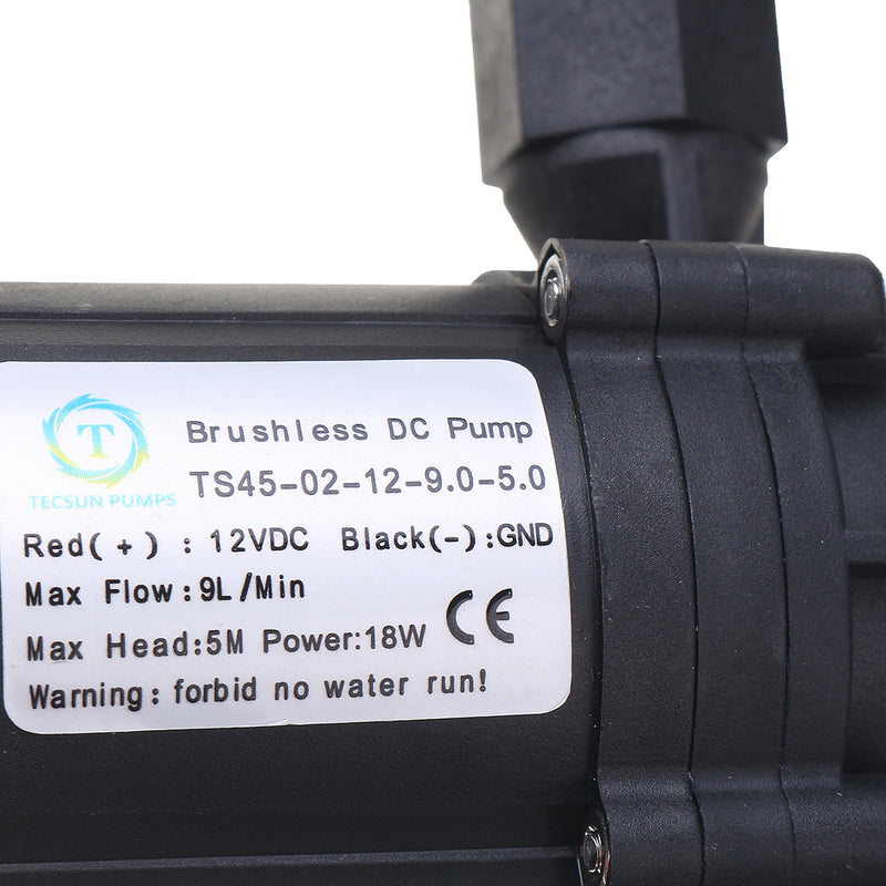 DC 12V Solar Hot Water Pump Circulation System Brushless Motor Accessories G1/2