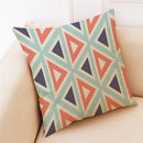 Linen Pillowcase Square Sofa Car Decoration Cushion Cover Pillow Case
