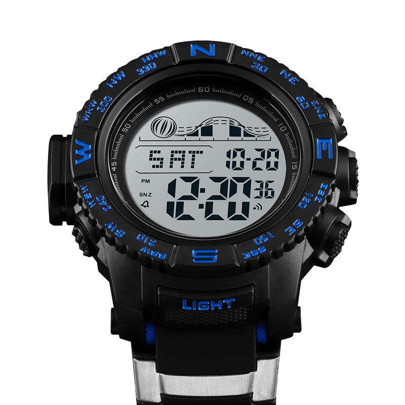 SKMEI 1380 Chrono Luminous Clock Date Week Display Digital Watch