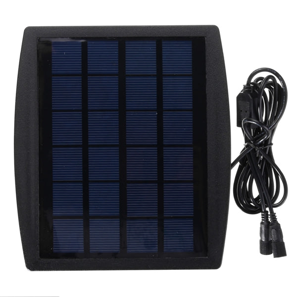 Solar Powered Two Spotlights LED Waterproof Outdoor Garden Lawn Yard Porch Walkway Lamps
