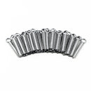 40PCS Dental Orthodontic Elastic Ligature Ties Teeth Corrector Brace Gray Dental Tools