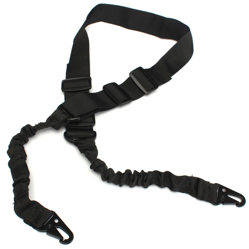 Two Point Sling Nylon Adjustable Hunting Waist Belt Strap With Buckle Hook