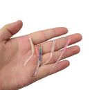 ZANLURE 12pcs 55mm TPR Fishing Lure 5 Colors Simulation Fishing Bait