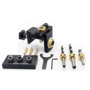 3 in 1 Adjustable Doweling Jig Woodworking Ertical Drill Guide Hole Puncher Tool
