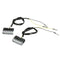 12V Motorcycle Flush Mount Turn Signal Lights Amber Universal