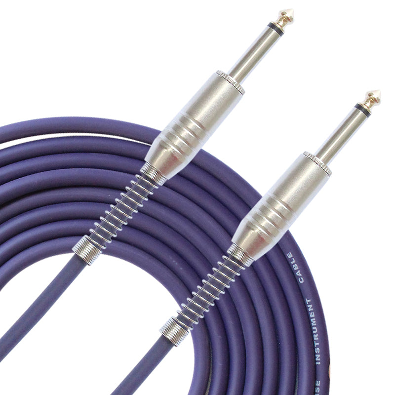 FLGW-24 3m Guitar Cable 6.5mm Jack Audio Cable for Guitar Mixer Amplifier Bass