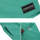ESCATCH Men Summer Swimming Trunks Nylon Surfing Waterproof Quick Dry Pockets Beach Shorts