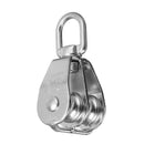 M15 M20 M25 M32 Stainless Steel Single Double Wheel Lifting Rope Pulley