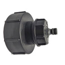 S100X8 IBC Water Tank Adapter Hose Barb Coarse Thread Quick Connect to 1/2" Hose Pipe Tap Replacement