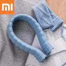 Xiaomi 710ml U-Shape Hot Water Bag Silicone Bottle Neck Hand Warmer Heater With Knitted Cover