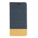 Bakeey Flip Shockproof Canvas Holster PU Leather Protective Case For Elephone U2