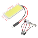 2.6W COB 36Chips LED Interior Light Panel T10 BA9S Festoon Dome Car Bulb Lamp
