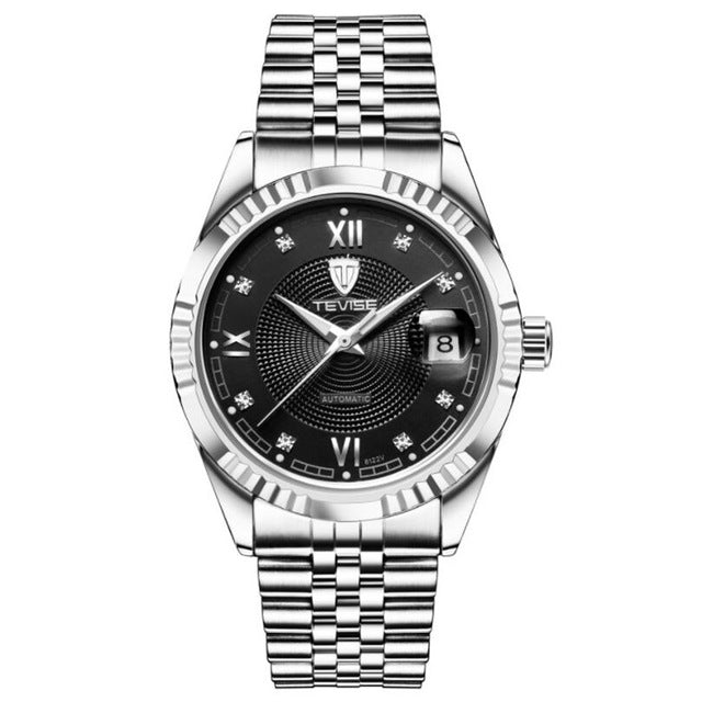 TEVISE 629 Business Style Automatic Mechanical Watch Waterproof Luminous Display Men Watch