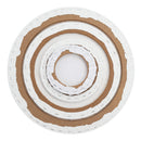 6/8/12/16'' Blank White Round Artist Canvas Wooden Drawing Board Acrylic Oil Paintings