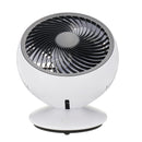 AUGIENB USB Rechargeable Portable Desk Strong Cooling Fan 270 Automatic Rotation
