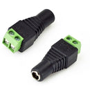 5.5*2.1mm DC Power Male Female Plug Jack Adapter Connector for CCTV LED 5050 3528 5630 Strip Light