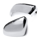 Car Chrome Side Door Wing Mirror Cover Caps Pair for Nissan Qashqai +2 I 2007-2013