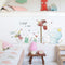 Miico SK7185 Elephant And Rabbit Painting Stickers Children's Room And Kindergarten Decorative Wall Sticker