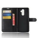 Bakeey Flip Litchi Pattern PU Leather Wallet Card Slot Stand Case For DOOGEE MIX 2