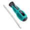 PENGGONG 9907 Mini Screwdriver Magnetic 2-Way Phillips Slotted Screwdriver Bits Hand Tool