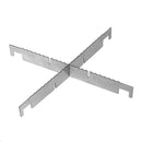 Outdoor Camping Picnic Cooking Stove Stainless Steel BBQ Firewood Furnace Cooker