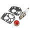 Carburetor Carb Primer Bulb Diaphragm Gasket Plug Kit For Briggs Stratton 795083 495770