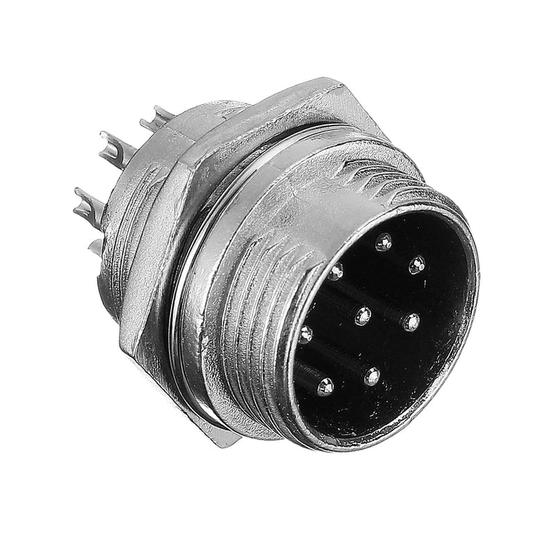 5Set GX16-8 Pin Male And Female Diameter 16mm Wire Panel Connector GX16 Circular Aviation Connector Socket Plug