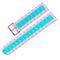 20mm Three-colour Waves Shape Watch Band Strap Replacement for Xiaomi AMAZFIT Bip Pace Youth