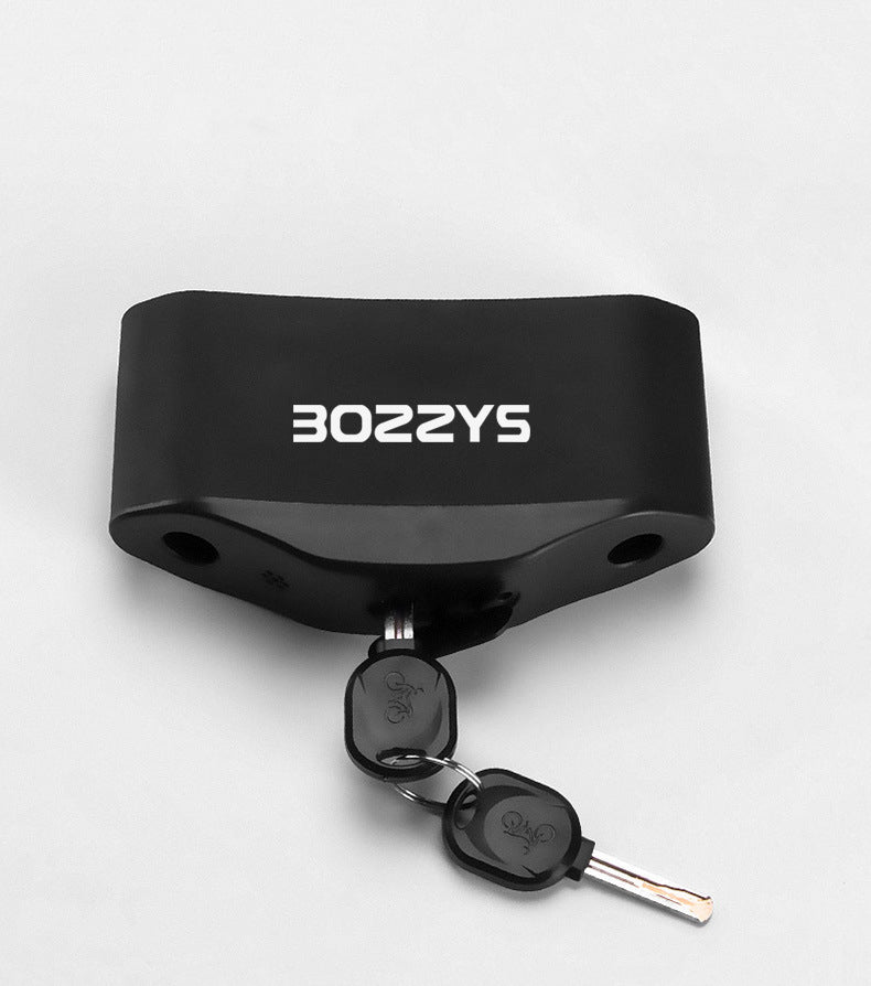 BOZZYS U3 Fingerprint U shape Lock Smart Bluetooth App Control Glass Door lock for Store Company Double Door Anti-theft locks