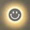 10W LED Round Smile Aisle Living Room Wall Light Indoor Bedside Lamp