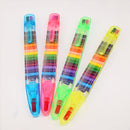 Creative Stationery Color Crayon  20 Color Children Safe Non-toxic Painting Graffiti Pen Gift