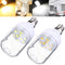 E12 150LM 2W White/Warm White 9 SMD 5630 LED Corn Bulb Spotlight 110V