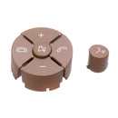 Beige Car Steering Worn Button Switch Cover Left & Right For Mercedes W204 W212 C200 E260 E320 GLK260