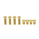 TWO TREES 12V V6 J-head Extruder 1.75mm Volcano Block Long Distance Nozzle Kits With 8pcs Nozzle & Cooling Fan for 3D Printer
