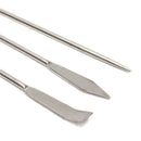 3pcs Stainless 22cm Steel Medicinal Ladle Spoon Chemistry Experiment Pharmacy