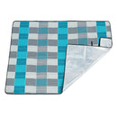 3-Layers Large Picnic Mat Cashmere Waterproof Rug Outdoor Camping Blanket