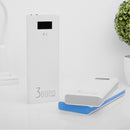Bakeey DIY 30000mAh Portable Fast Charging LED Lighting Power Bank Case For iPhone X XS HUAWEI P30 XIAOMI MI8 MI9 S10 S10+