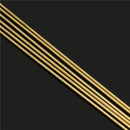 6Pcs 1.6mmx333mm HS221 Brass Welding Rods Brass Brazing Rods