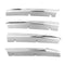 Auto Front Air Grille Cover ABS Chorme Decoration Trim Strips For Audi A3 Sedan